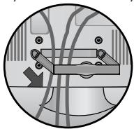 LG 37LH3800 - BACK COVER FOR WIRE ARRANGEMENT - 4