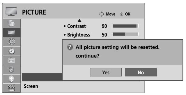 LG 37LH3800 - PICTURE RESET - 2