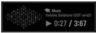 LG 37LH3800 - Music Selection and PopUp Menu - 9