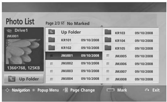 LG 37LH3800 - Photo Selection and PopUp Menu - 1