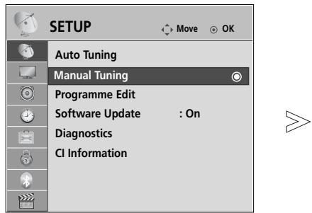 LG 37LH3800 - MANUAL PROGRAMME TUNING (IN DIGITAL MODE) - 1
