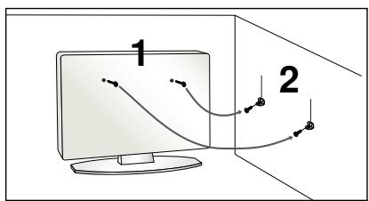 LG 422000 - KÉRJÜK, GONDOSAN SZERELJE FEL, HOGY A KÉSZÜLEK NE BORULHASSON FEL. - 1