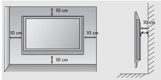 LG 422000 - WANDMONTAGE: HORIZONTAL INSTALLATIE - 2