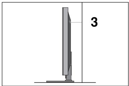 LG 422000 - VEUILLEZ INSTALLER LA TELEVISION AVEC PRECAUTION POUR EVITER QU'ELLE NE TOMBE. - 3