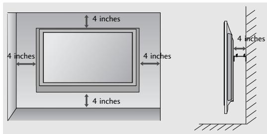 LG 422000 - WALL MOUNT: HORIZONTAL INSTALLATION - 2