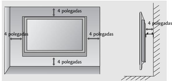 LG 422000 - MONTAGEM NA PAREDE: INSTALLAÇAO HORIZONTAL - 2