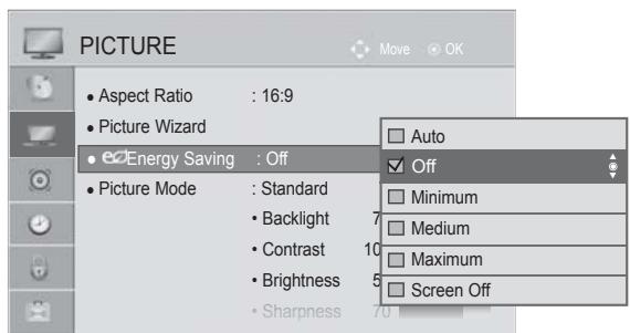 LG 42LD420 - Select Picture Wizard. - 5