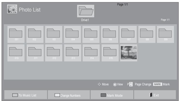 LG 42LD420 - When playing photo files - 1