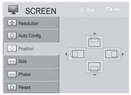 LG 42LD420 - Adjustment for screen Position, Size, Phase - 3