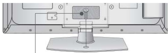 LG 42LD420 - ATTACHING THE TV TO A DESK (Only 32LE3***, 32LE4***, 32LE5***) - 1