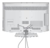 LG 42LD420 - BACK COVER FOR WIRE ARRANGEMENT - 1