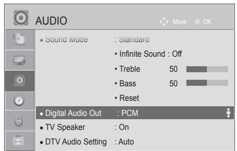 LG 42LD420 - SELECTING DIGITAL AUDIO OUT - 1