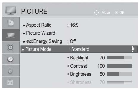 LG 42LD420 - Picture Mode-Preset - 1