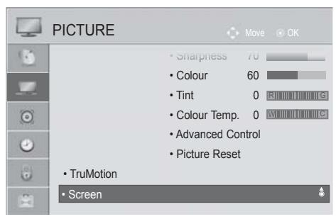 LG 42LD420 - Screen Reset - 1