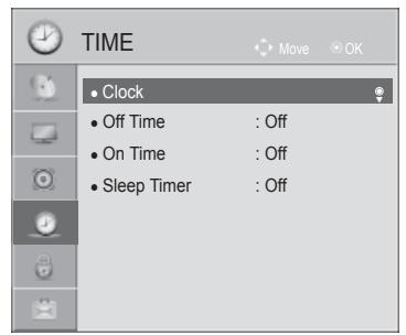 LG 42LD420 - CLOCK SETUP - 1