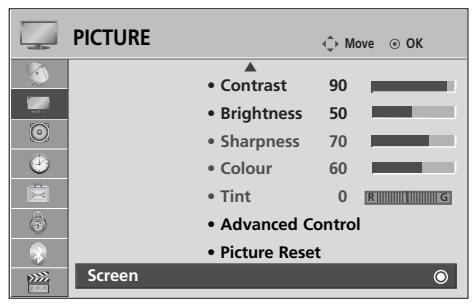 LG 42LH3000 - Selecting Resolution - 1