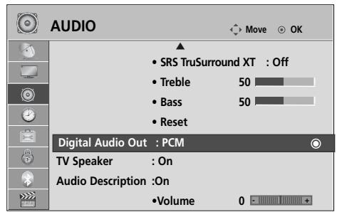LG 42LH3000 - SELECTING DIGITAL AUDIO OUT - 1