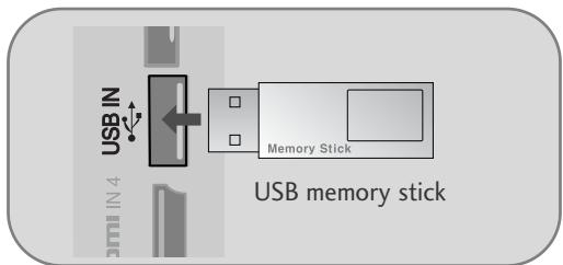 LG 42LH3000 - When connecting a USB device - 1