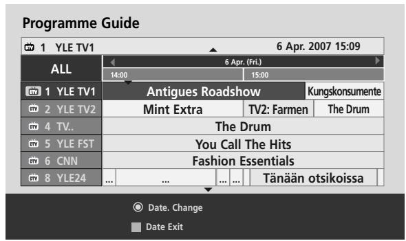 LG 42LH3000 - Button Function in Date Change Mode - 6