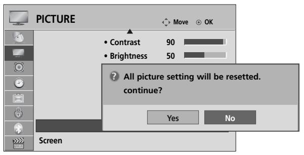 LG 42LH3000 - PICTURE RESET - 3