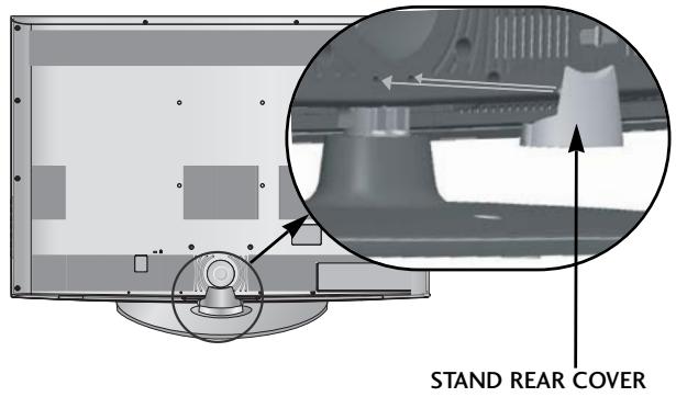LG 42LH3000 - TO USE THE STAND REAR COVER (Only 37/42/47LH70**) - 1
