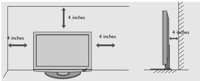 LG 42LH3000 - DESKTOP PEDESTAL INSTALLATION - 1