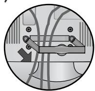 LG 42LH3000 - How to remove the cable management clip (LCD TV Models : 19/22LH20**) - 1