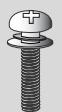 LG 42LH3000 - Bolts for stand assembly - 1