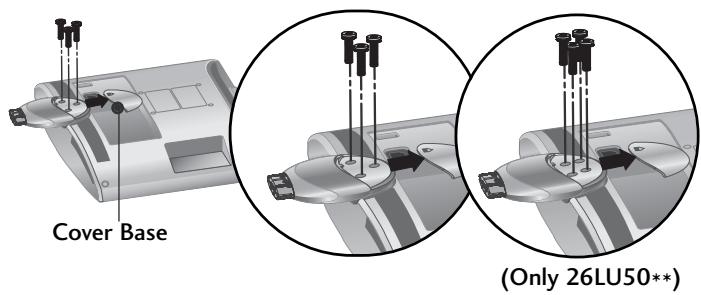 LG 42LH3000 - DETACHING STAND - 3