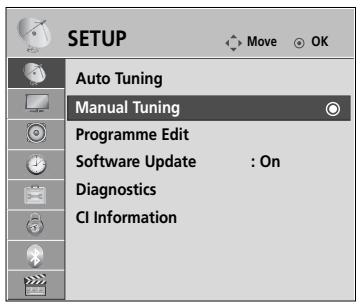 LG 42LH3000 - MANUAL PROGRAMME TUNING (IN ANALOGUE MODE) - 11