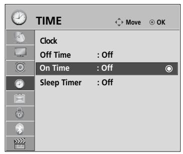 LG 42LH3000 - AUTO ON/OFF TIME SETTING - 1