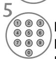 LG 42LH3000 - Set the password. - 1