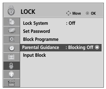 LG 42LH3000 - PARENTAL CONTROL (IN DIGITAL MODE ONLY) - 1
