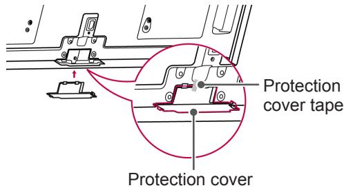LG 42LV3550 - Not using the Desk Type Stand - 1