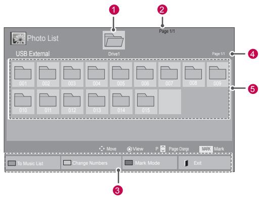 LG 42LV3550 - Browsing files - 4
