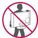LG 42LV3550 - CAUTION - 1