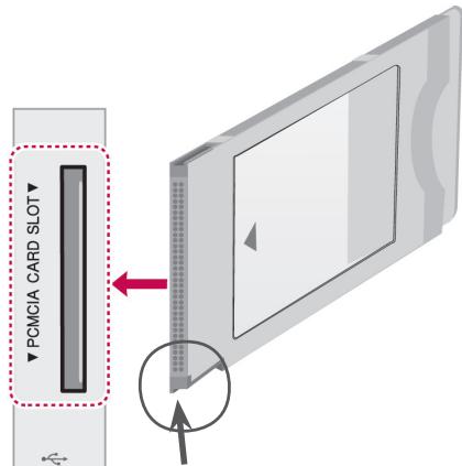 LG 42LV3550 - Connecting to a CI Module - 1