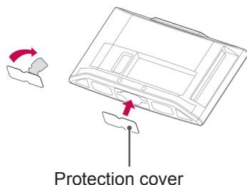 LG 42LV3550 - Not using the Desk Type Stand - 4