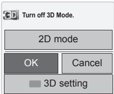 LG 42LV3550 - View 3D mode for 3D images - 3