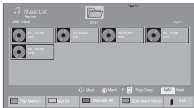 LG 42LV3550 - Listening to music - 2