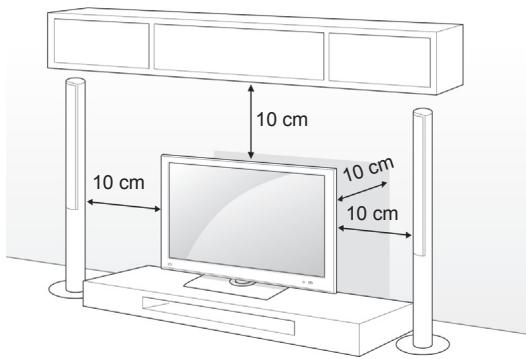 LG 42LV3550 - Mounting on a table - 1
