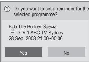 LG 42LV3550 - EPG (Electronic Programme Guide) (In digital mode) - 3