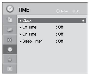 LG 47LD450 - CLOCK SETUP - 1