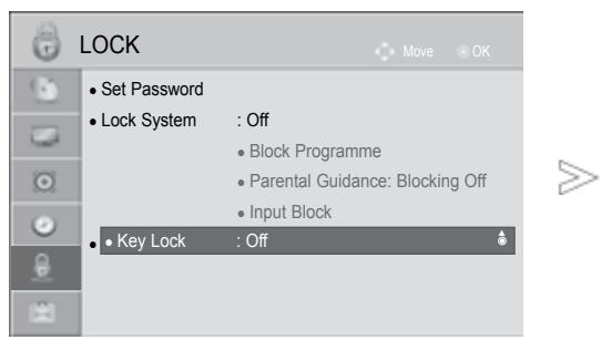 LG 47LD450 - KEY LOCK - 1