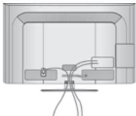 LG 47LD450 - BACK COVER FOR WIRE ARRANGEMENT - 1