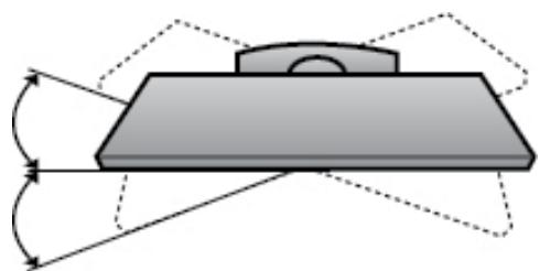 LG 47LD450 - SWIVEL STAND - 1
