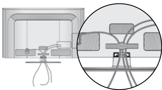 LG 47LD450 - BACK COVER FOR WIRE ARRANGEMENT - 3
