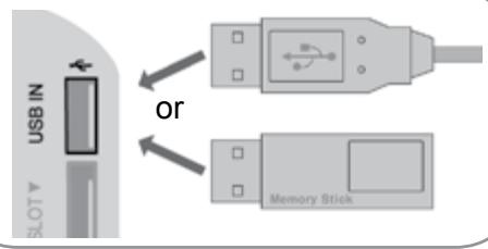 LG 47LD450 - WHEN CONNECTING A USB DEVICE - 1