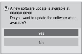 LG 47LD450 - ■ When setting "Software Update" - 2