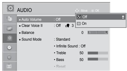 LG 47LD450 - AUTO VOLUME LEVELER - 3